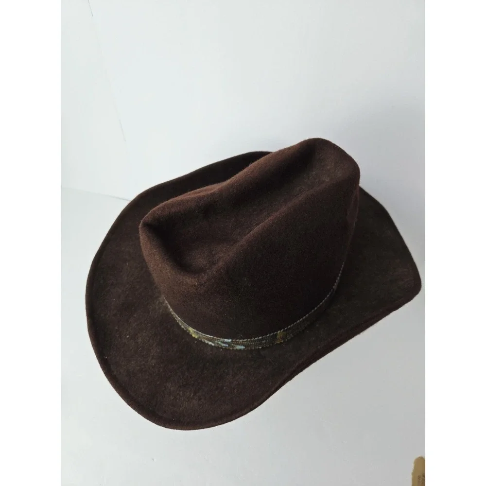 Vintage Rockmount Ranch Wear High Stepper 1700 Size 7 1/4 Wool Hat‎